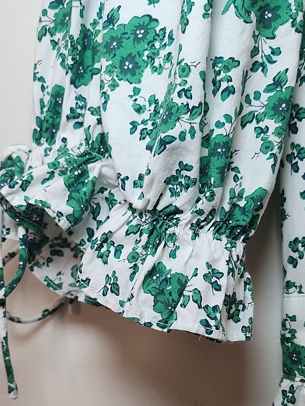 Tuckernuck Hyacinth House Irenea Midi Dress Kelly green white floral Size Small - Picture 11 of 16